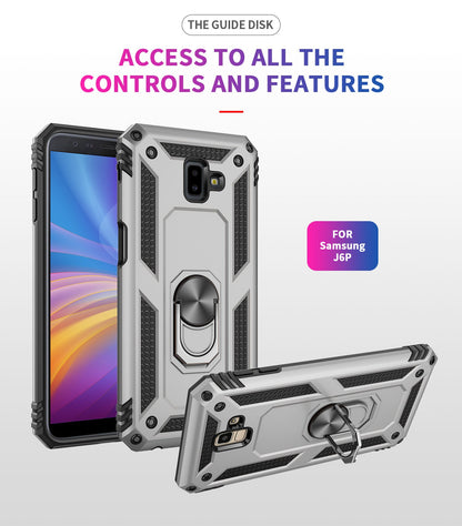 Galaxy J6Plus/J6+ Military Armour Case [Black]
