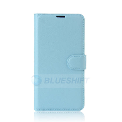 Huawei Y5 2017 Pu Wallet Case [Lightblue]