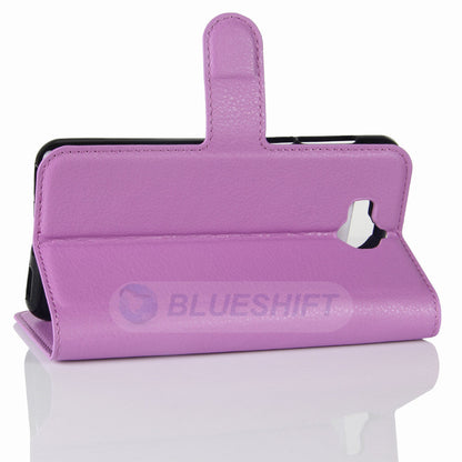 Huawei Y5 2017 Pu Wallet Case [Purple]