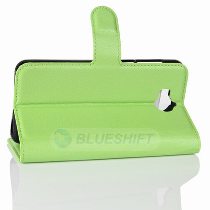 Huawei Y5 2017 Pu Wallet Case [Green]