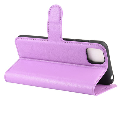 Huawei Y5P Pu Wallet Case [Purple]