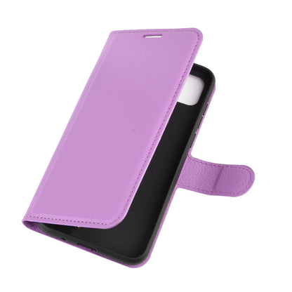 Huawei Y5P Pu Wallet Case [Purple]