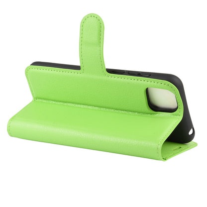 Huawei Y5P Pu Wallet Case [Green]