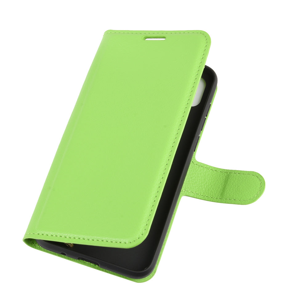 Huawei Y5P Pu Wallet Case [Green]