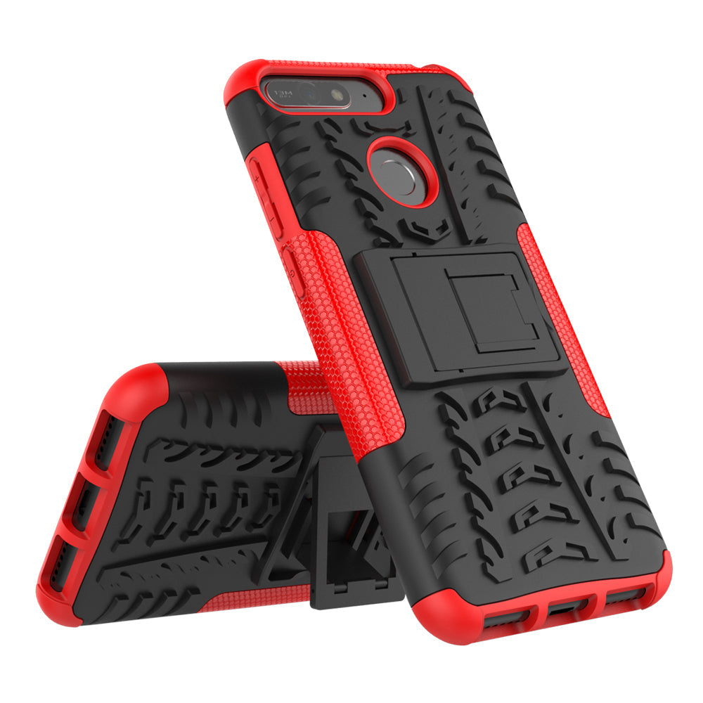 Huawei Y6 2018 Heavy Duty Case Red