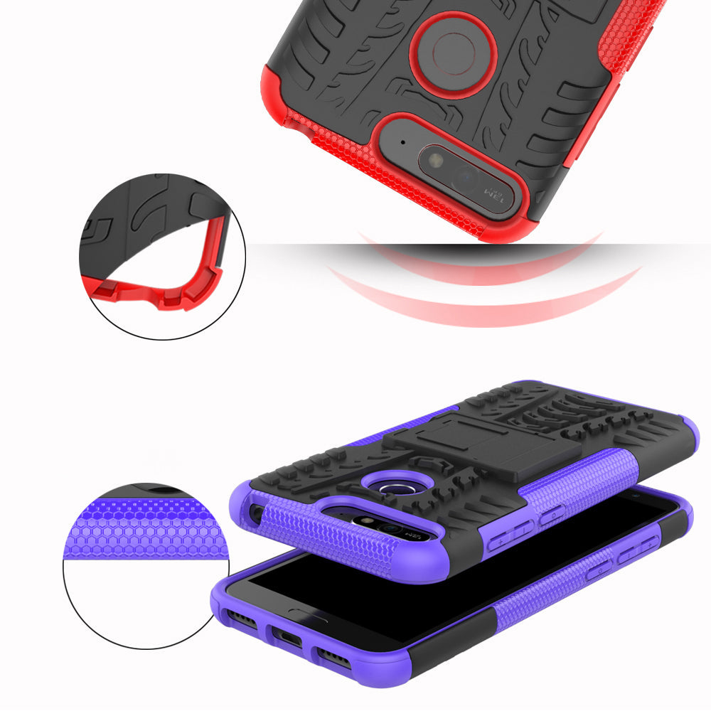 Huawei Y6 2018 Heavy Duty Case Red