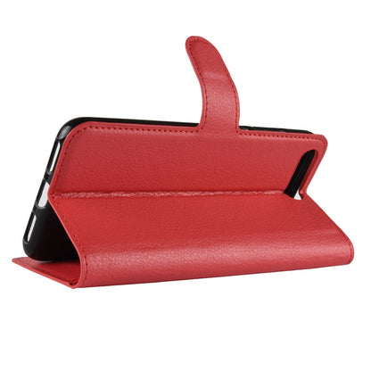 Huawei Y6 2018 Pu Wallet Case [Red]