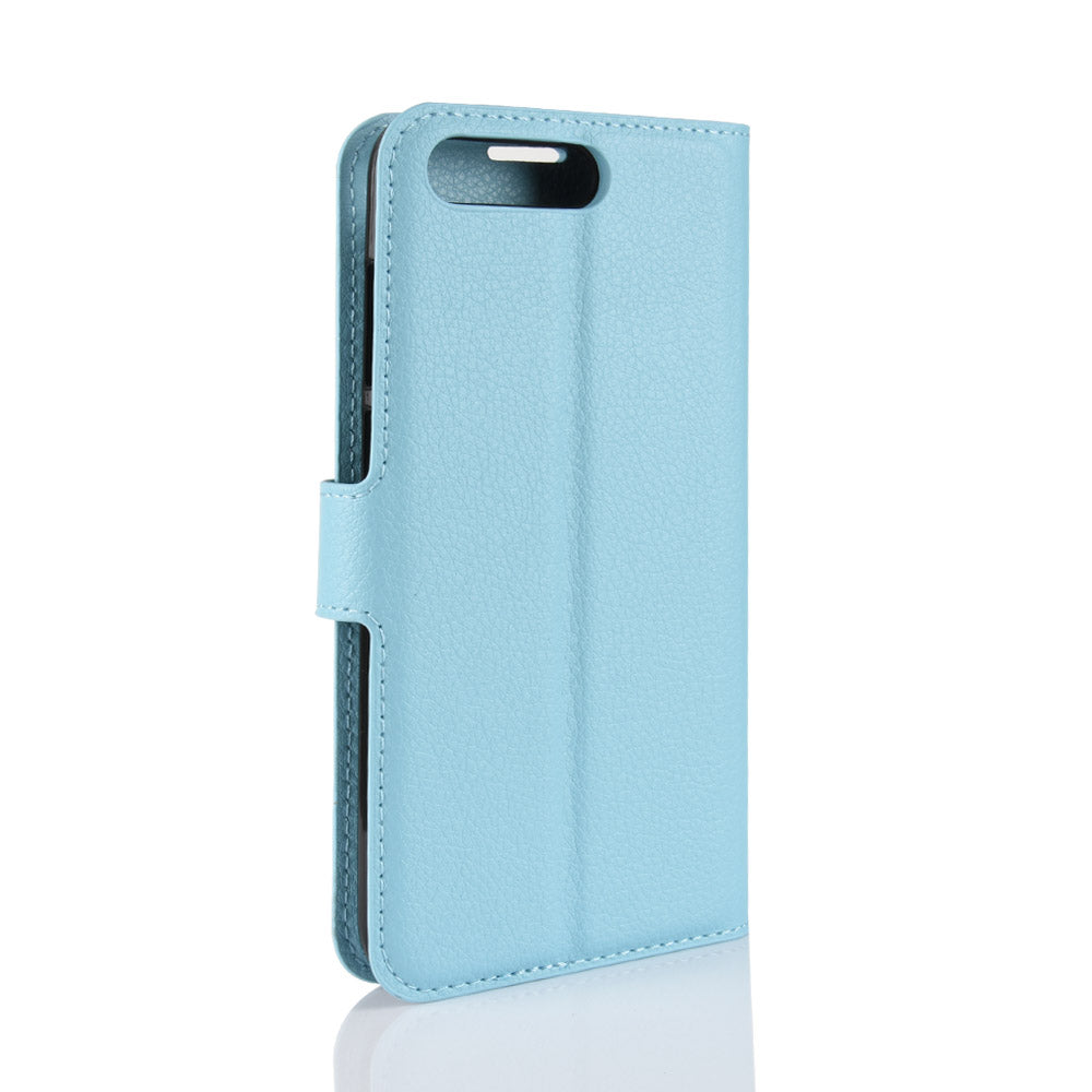 Huawei Y6 2018 Pu Wallet Case [Lightblue]
