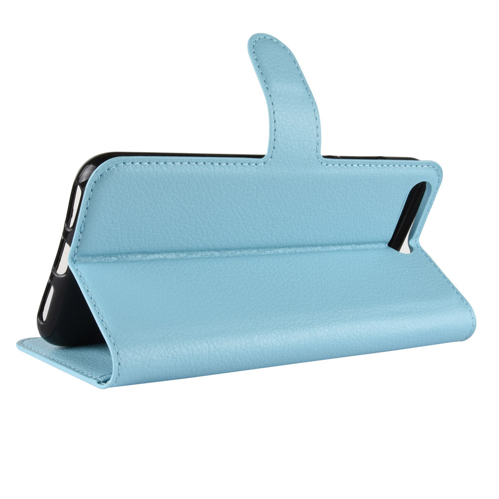 Huawei Y6 2018 Pu Wallet Case [Lightblue]