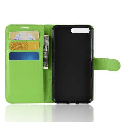 Huawei Y6 2018 Pu Wallet Case [Green]