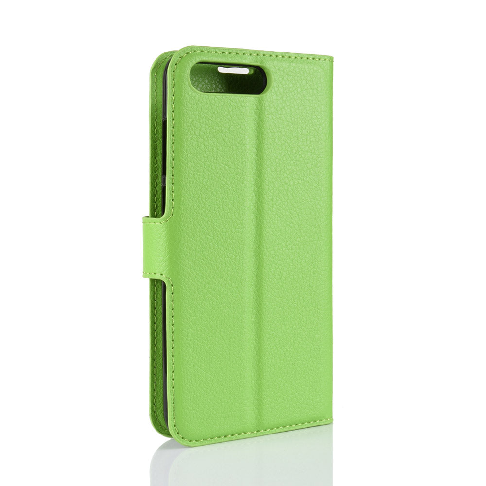 Huawei Y6 2018 Pu Wallet Case [Green]
