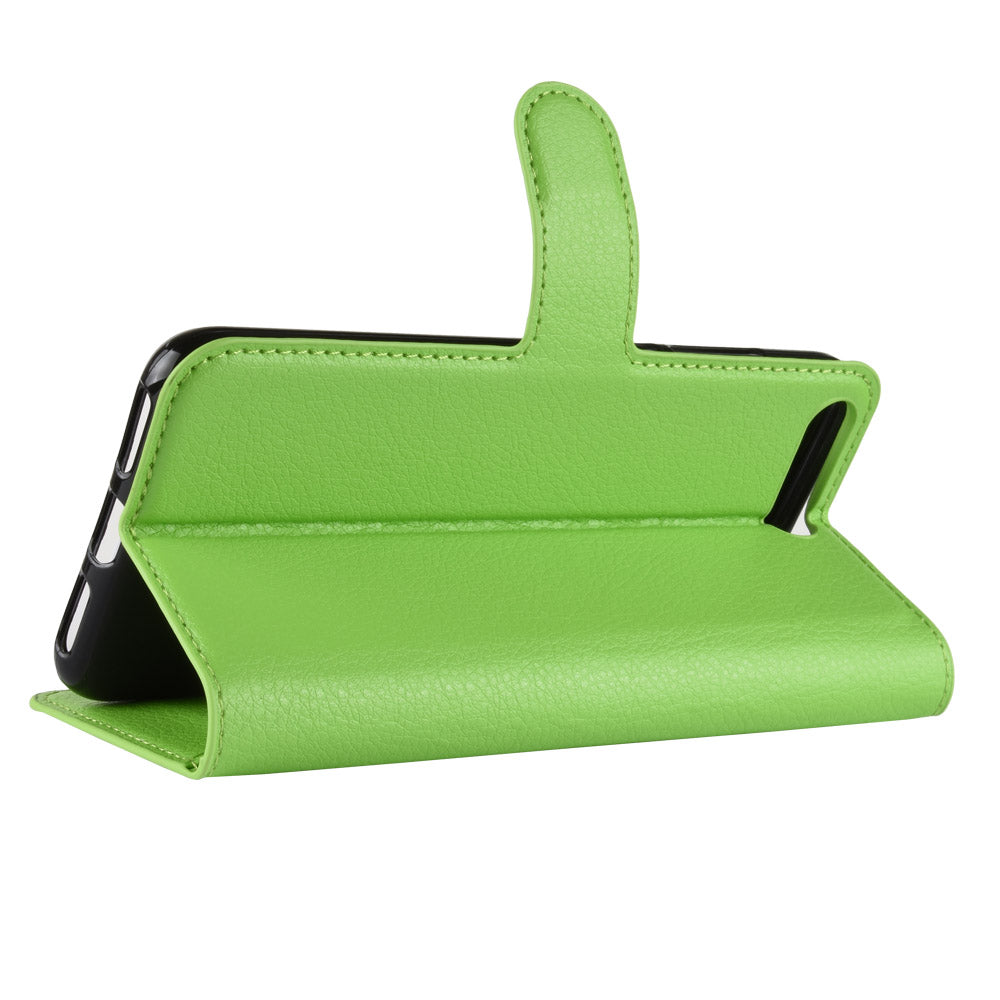 Huawei Y6 2018 Pu Wallet Case [Green]