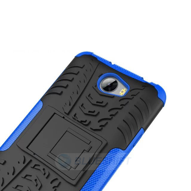 Huawei Y6 Elite Heavy Duty Case Purple