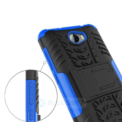Huawei Y6 Elite Heavy Duty Case Green