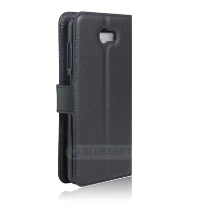 Huawei Y6 Elite Pu Wallet Case [Black]