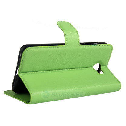 Huawei Y6 Elite Pu Wallet Case [Green]