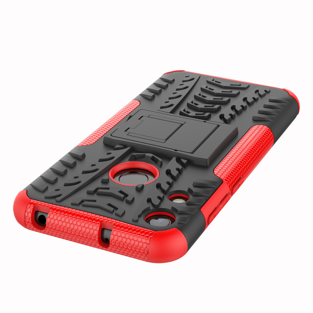 Huawei Y6 Pro 2019 Heavy Duty Case Red