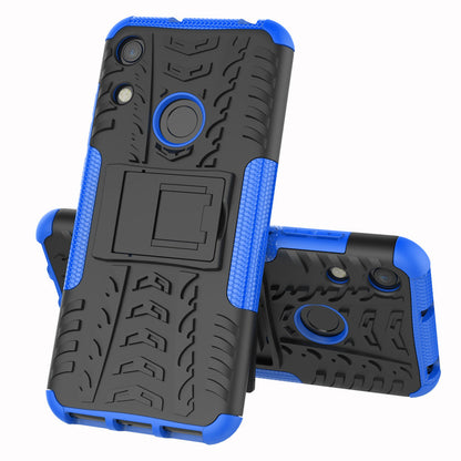 Huawei Y6 Pro 2019 Heavy Duty Case Blue