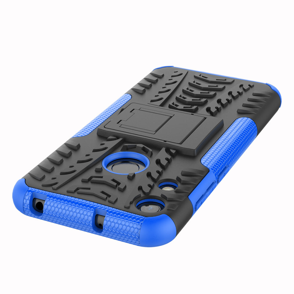 Huawei Y6 Pro 2019 Heavy Duty Case Blue