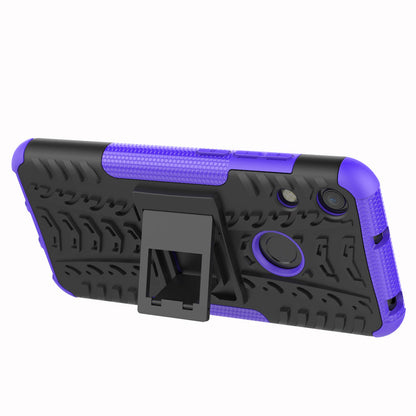 Huawei Y6 Pro 2019 Heavy Duty Case Purple