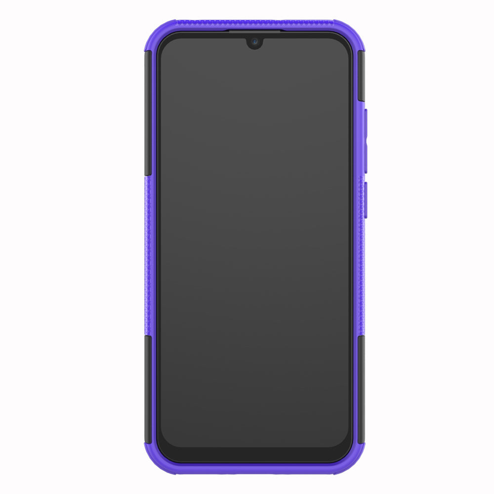 Huawei Y6 Pro 2019 Heavy Duty Case Purple