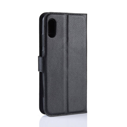 Huawei Y6 Pro 2019 Pu Wallet Case [Black]