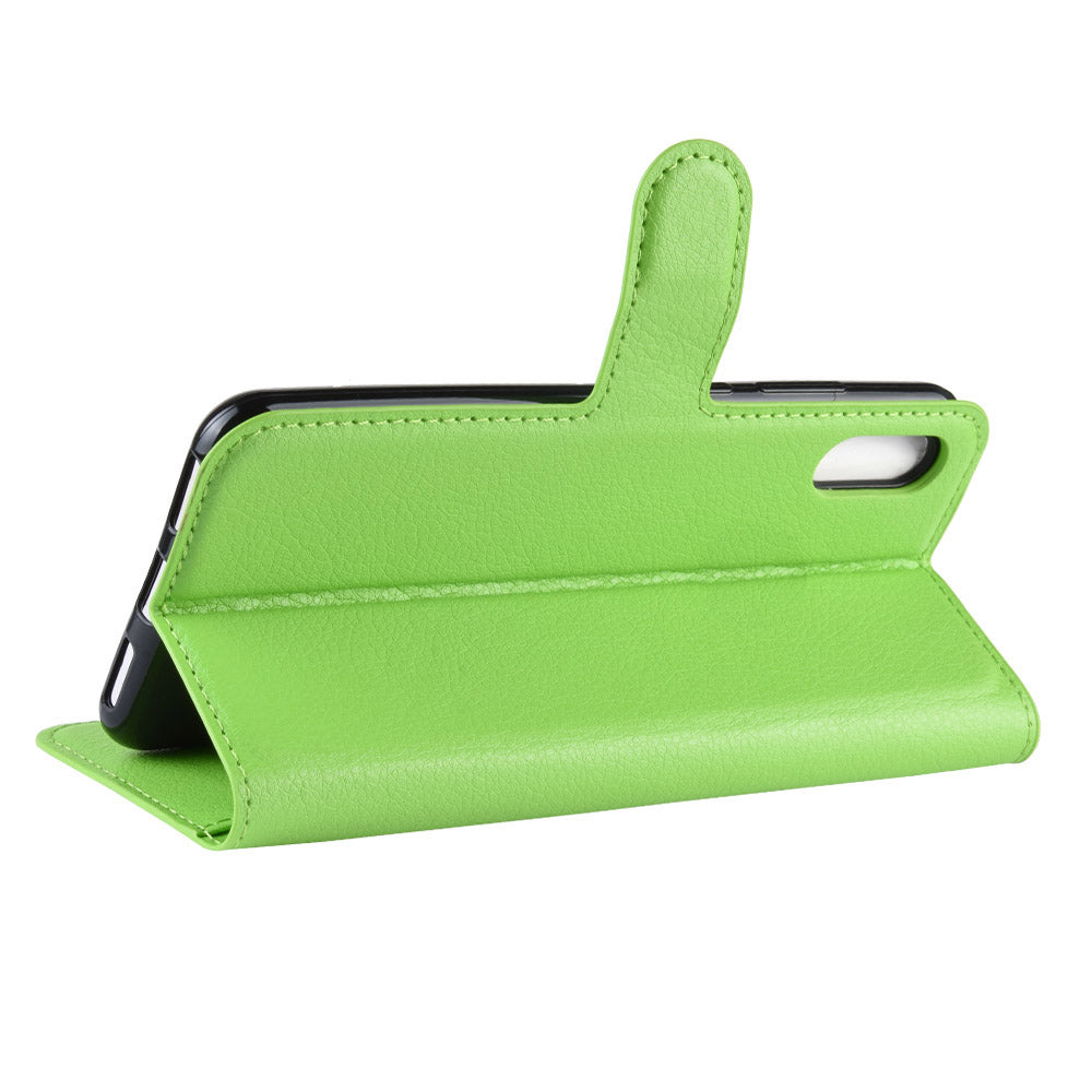 Huawei Y6 Pro 2019 Pu Wallet Case [Green]