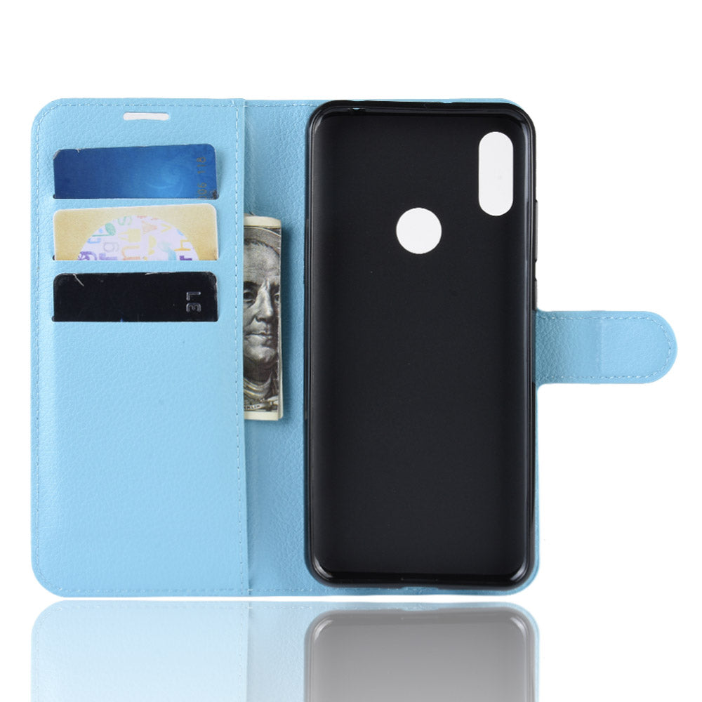 Huawei Y6S Pu Wallet Case [Lightblue]