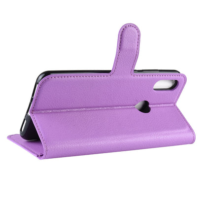 Huawei Y6S Pu Wallet Case [Purple]