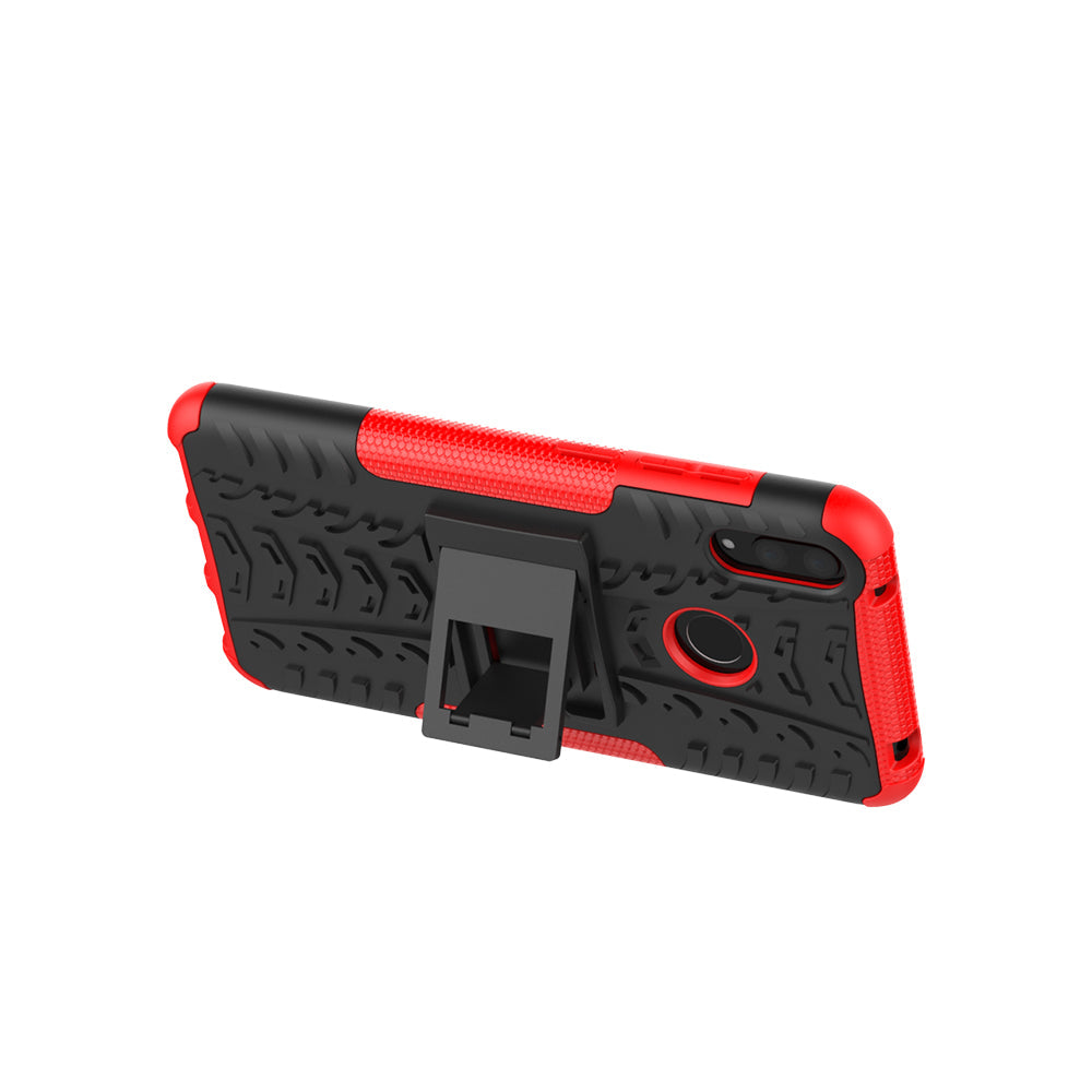 Huawei Y7 Pro 2019 Heavy Duty Case Red