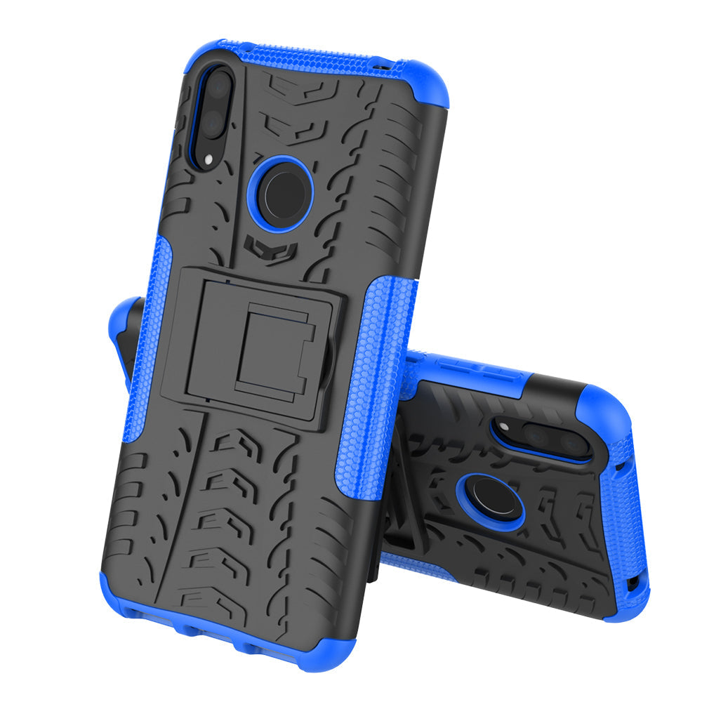 Huawei Y7 Pro 2019 Heavy Duty Case Blue