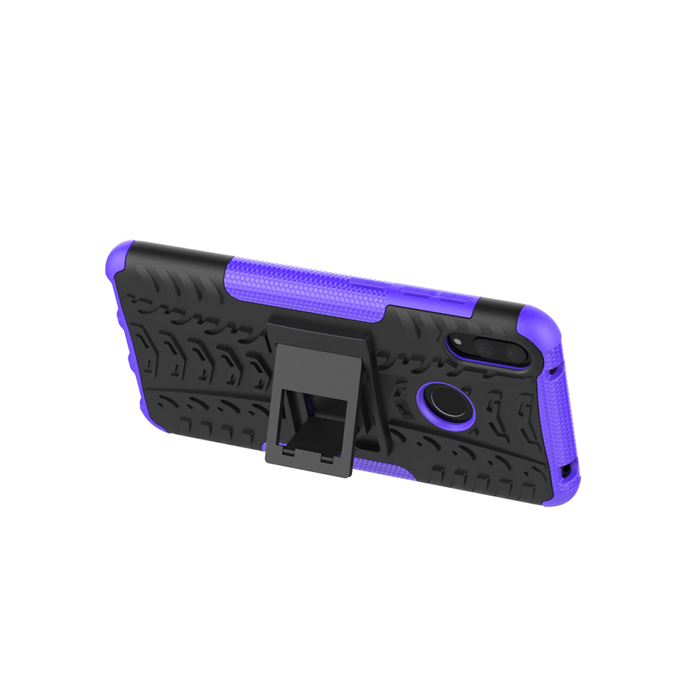 Huawei Y7 Pro 2019 Heavy Duty Case Purple