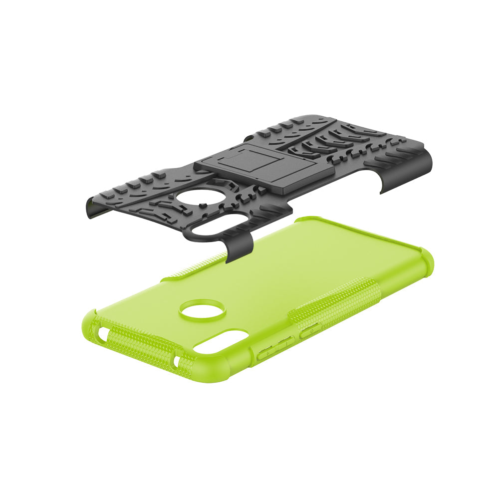 Huawei Y7 Pro 2019 Heavy Duty Case Green