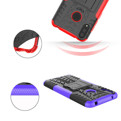 Huawei Y7 Pro 2019 Heavy Duty Case Blue
