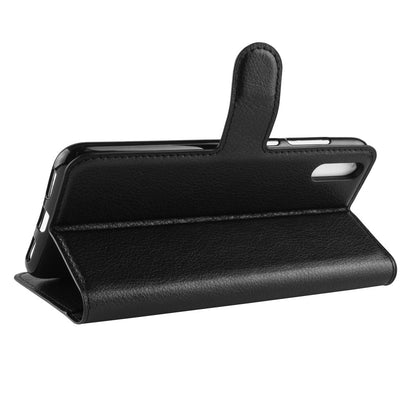 Huawei Y7 Pro 2019 Pu Wallet Case [Black]