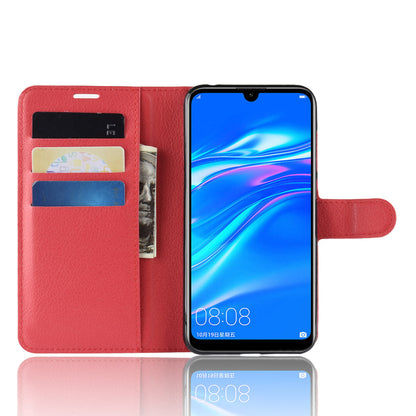 Huawei Y7 Pro 2019 Pu Wallet Case [Red]
