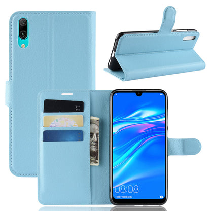Huawei Y7 Pro 2019 Pu Wallet Case [Lightblue]