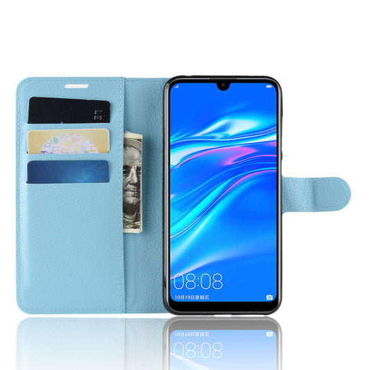 Huawei Y7 Pro 2019 Pu Wallet Case [Lightblue]
