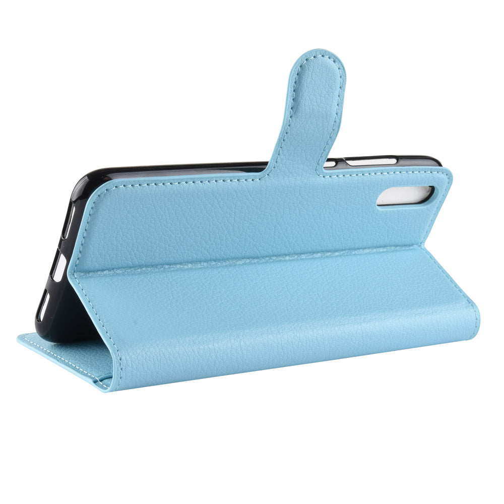 Huawei Y7 Pro 2019 Pu Wallet Case [Lightblue]