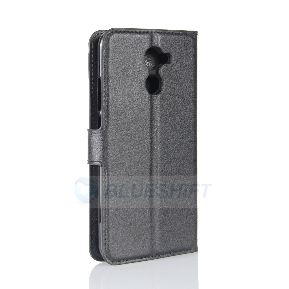 Huawei Y7 Prime Pu Wallet Case [Black]