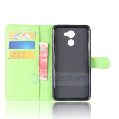 Huawei Y7 Prime Pu Wallet Case [Green]