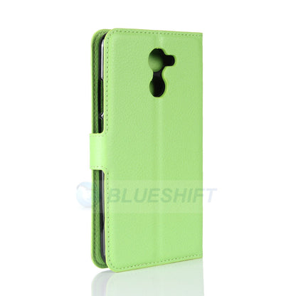 Huawei Y7 Prime Pu Wallet Case [Green]
