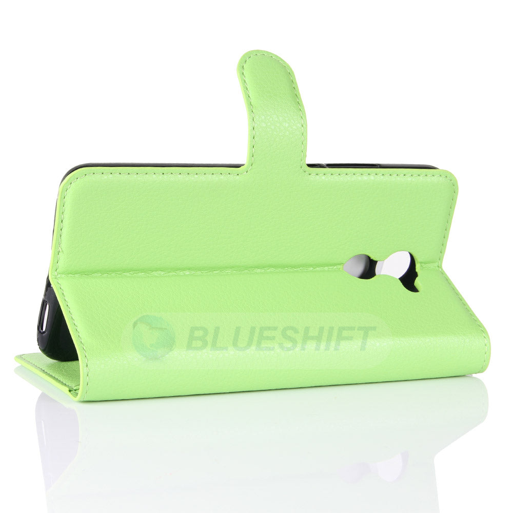 Huawei Y7 Prime Pu Wallet Case [Green]