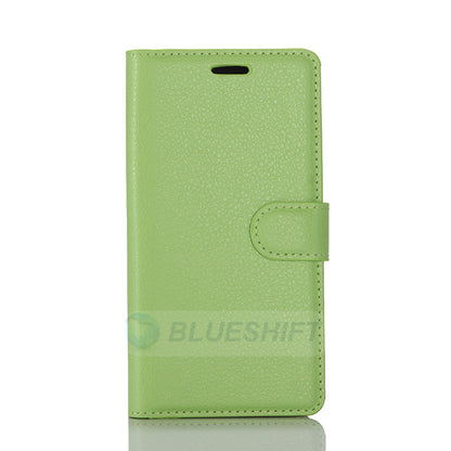 LG G6 Pu Wallet Case [Green]