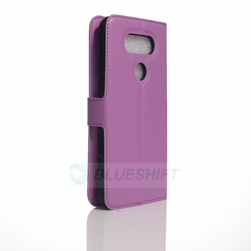 LG V20 Pu Wallet Case [Purple]