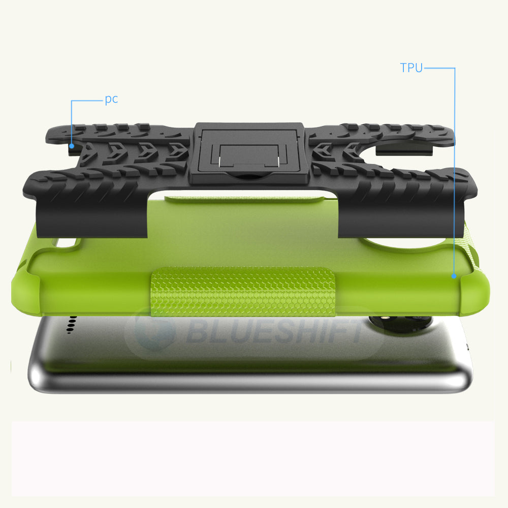 Moto C Heavy Duty Case Green