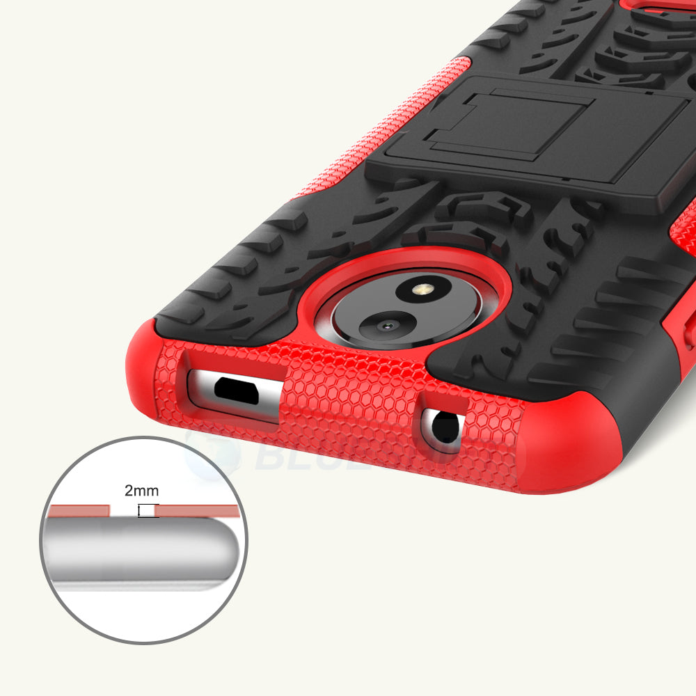 Moto C Heavy Duty Case Green