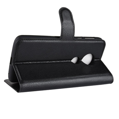 Moto E5/G6Play Pu Wallet Case [Black]