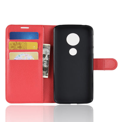 Moto E5/G6Play Pu Wallet Case [Red]
