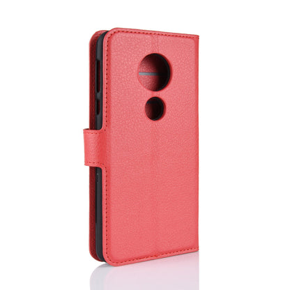 Moto E5/G6Play Pu Wallet Case [Red]